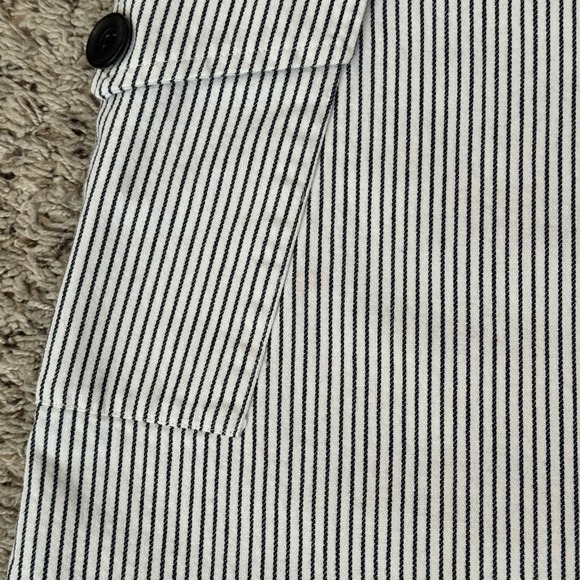 Nordstrom BP Striped Mini Skirt with Front Slit Woman's Small - Picture 12 of 13